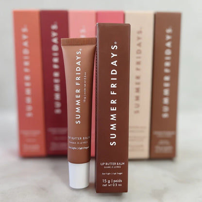 Summer Fridays Lip Balm - Moisturizing Glossy Lip Oil with Vanilla Pink Sugar & Guava Shine