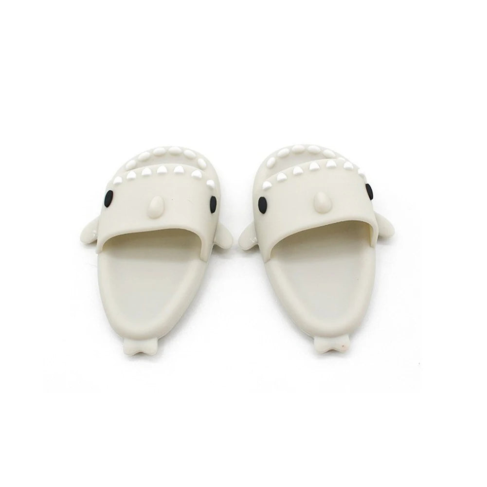 17cm Labubu Doll Shark Slippers — Fun & Stylish Casual Shoes for Dolls (Shoes Only)