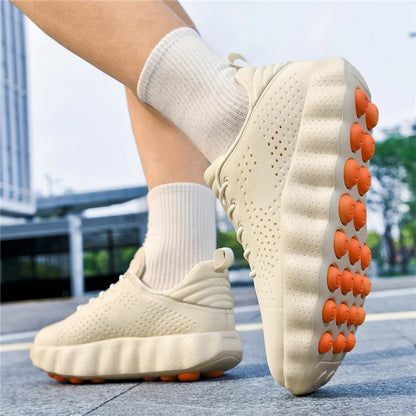 ClaWave Unisex Running Shoes - Breathable Knit Cushion Non-Slip Walking & Sports Sneakers