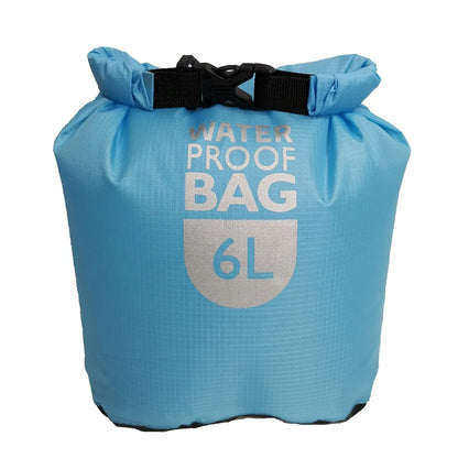 6L/12L Outdoor Dry Bag – Waterproof Sack for Fishing, Boating, Rafting, Kayaking, Floating Accessories