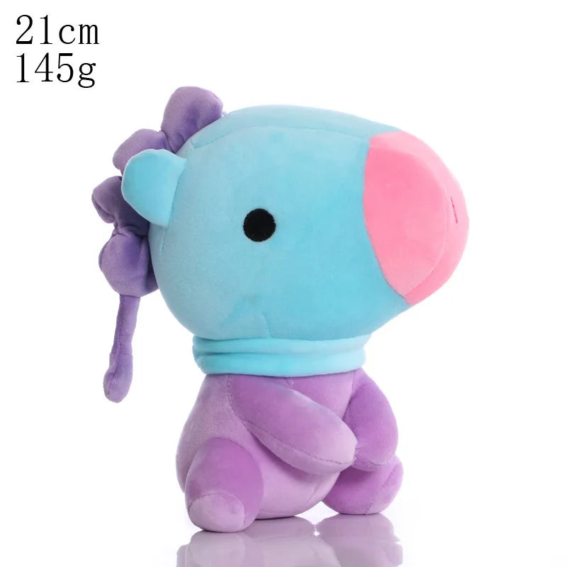 BTed Plush Toys Keychain – Kawaii Mini Anime Pendant 12-22cm Soft Stuffed Animal Doll Gift for Kids