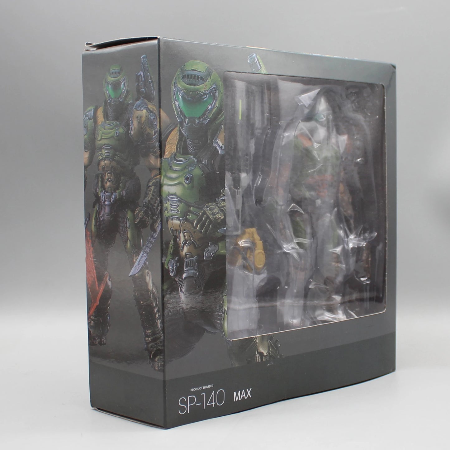 17cm Figma SP-140 Doom Slayer Eternal Action Figure — Anime Destroy Warrior Collectible, Movable Figurine Model Toy Gift