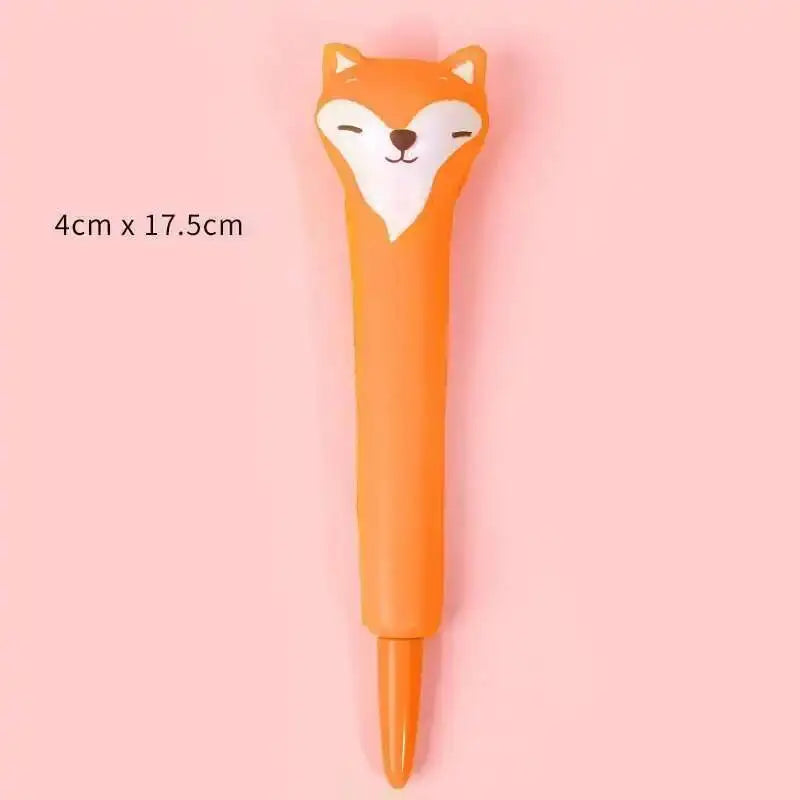 Cute Soft Gel Pen – Kawaii Cartoon Pen for School, Office, and Creative Stationery Supplies