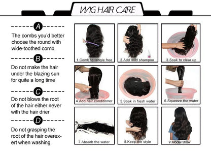 180% Density Body Wave Headband Wig — Brazilian Remy Human Hair, Ready-to-Wear
