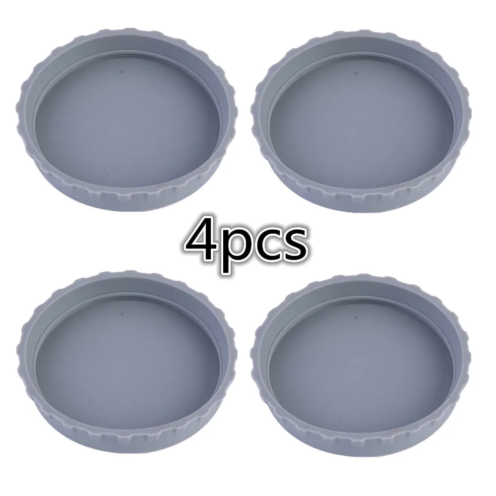 Reusable Beverage Can Covers - Silicone Soda Can Lids, Leak-Proof Sealing Protectors for Cans & Bottles
