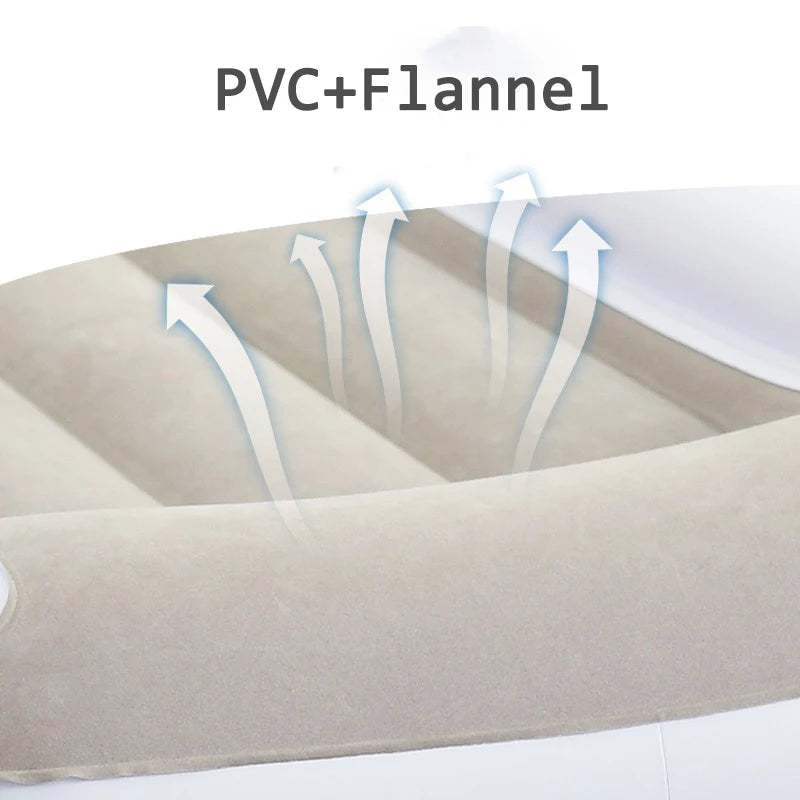 Inflatable Baby Airplane Mattress - Travel Bed for Sleep on High-Speed Railway, Air Cushion for Car Camping Interior Accessory