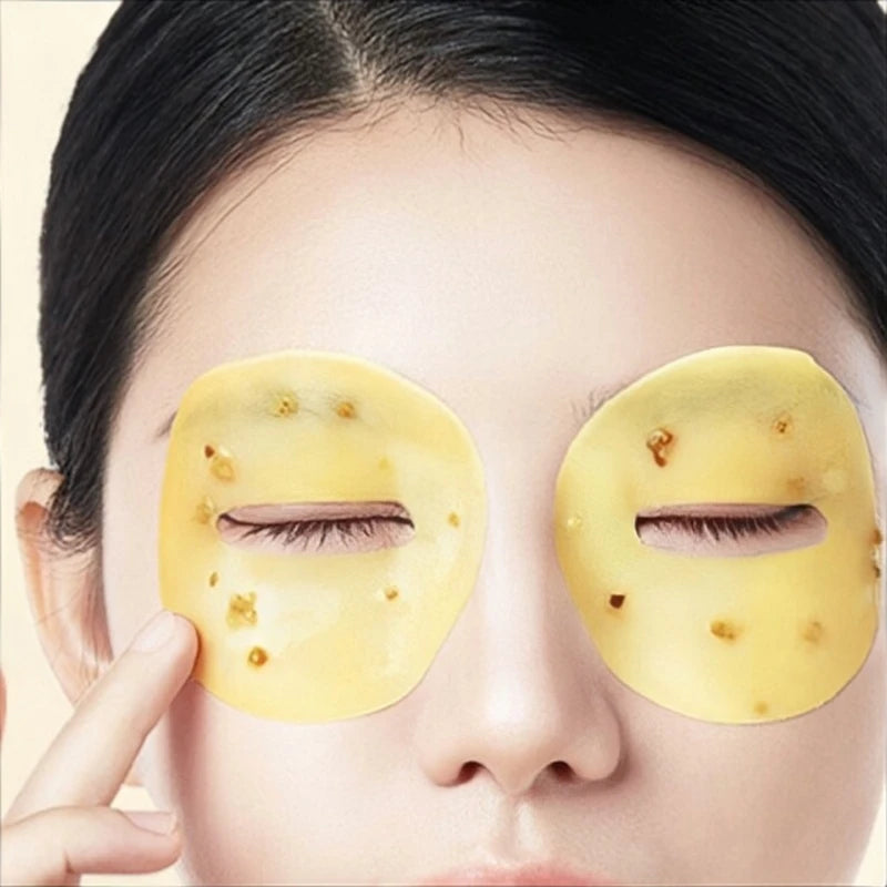 Osmanthus Eye Patches - 80-Piece Hydrating Under-Eye Gel Masks for Daily Eye Care & Skin Moisture