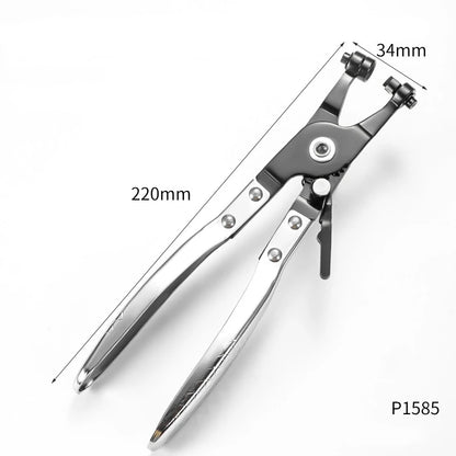 Flexible Hose Clamp Pliers - Long Cable-Type Tool for Auto Hose Removal, Repair & Maintenance