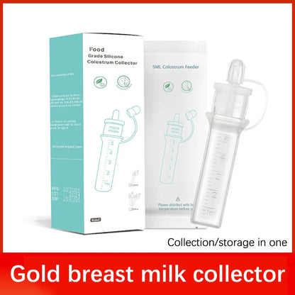 Colostrum Collector - Reusable Breast Milk Collection and Infant Feeding Device