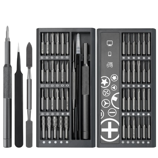 50-in-1 Precision Screwdriver Set – Magnetic Repair Tools for iPhone, Glasses, Watches, Game Consoles & Cameras