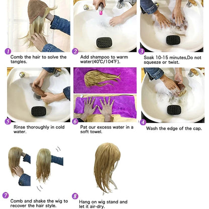 26" Long Straight Synthetic Wig – Fashion Color Wig for Women, Daily Wear, Halloween Costume, Party & Cosplay