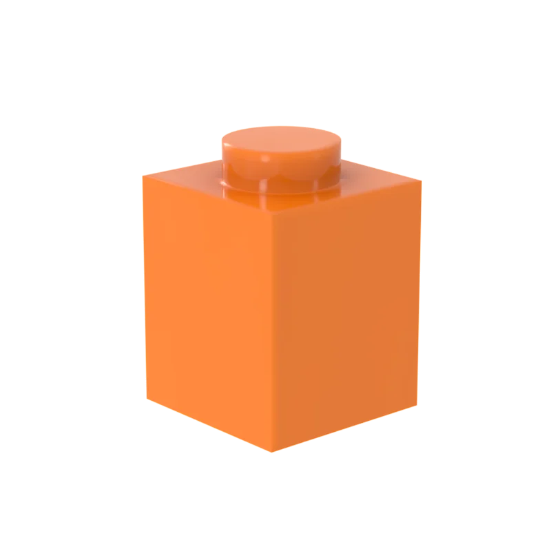 FunBrick 1x1 Classic Building Blocks - 20/50/100PCS DIY Creative Bricks Compatible with 3005 Plastic Blocks