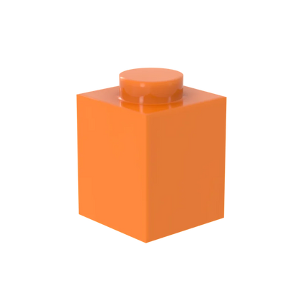 FunBrick 1x1 Classic Building Blocks - 20/50/100PCS DIY Creative Bricks Compatible with 3005 Plastic Blocks