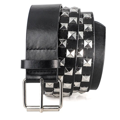 Unisex Rivet Belt - Punk HipHop Y2K Rock Style Streetwear Belt for Men and Women