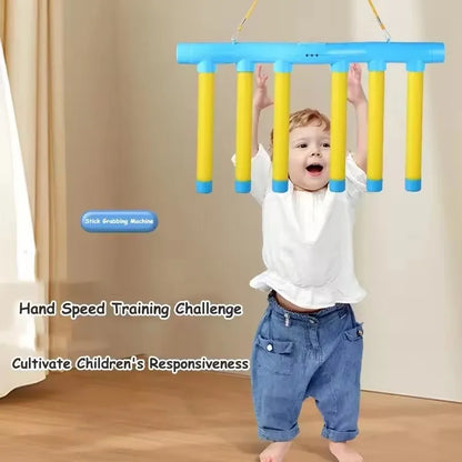 Catching Sticks Game – Fun Sensory Reflex & Reaction Toy for Adults & Kids, Party Challenge Game