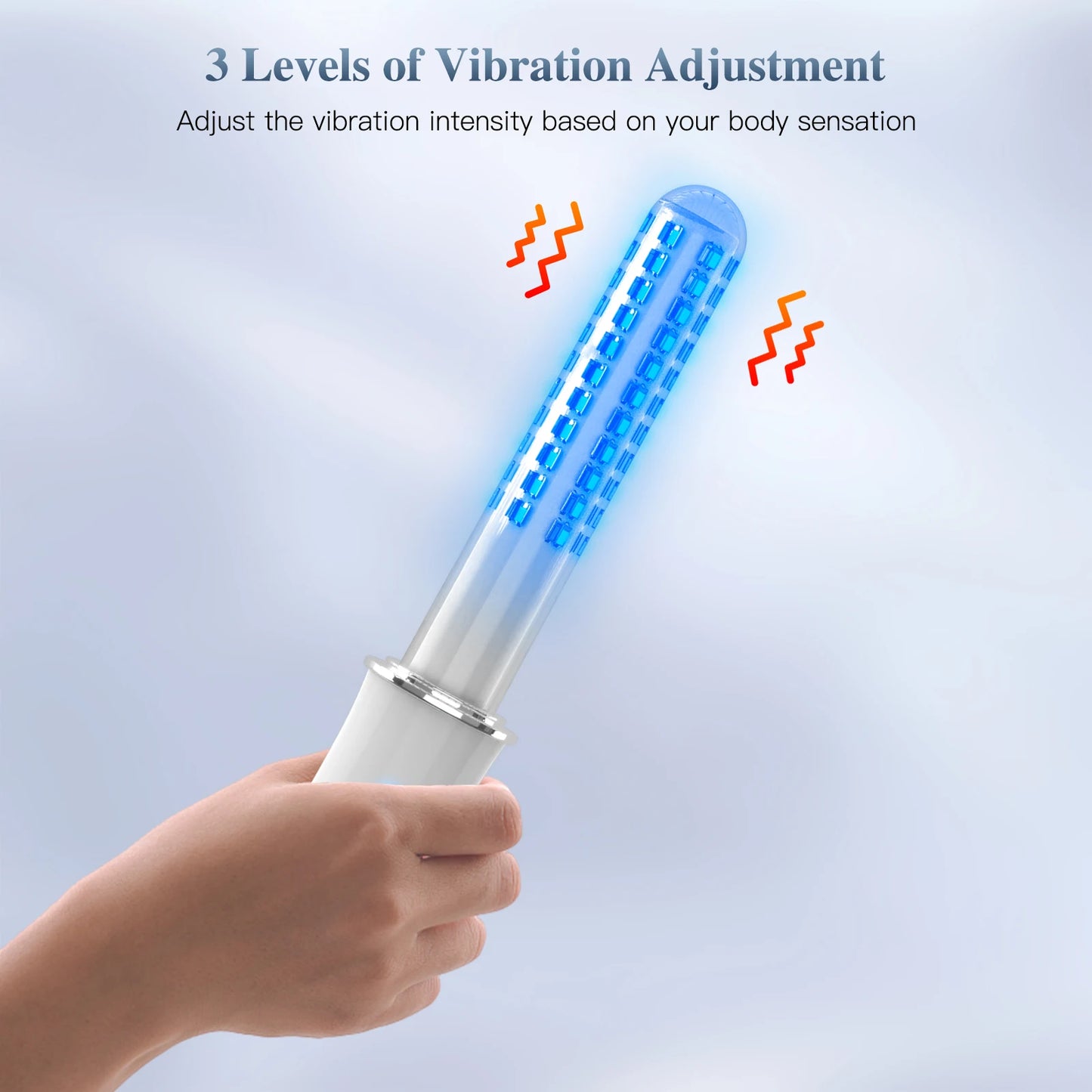 KTS Wireless Vaginal Vibrator Massager with Red Light Therapy for Vaginitis & Vaginal Tightening