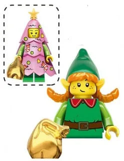 Christmas Building Blocks Toy Set – Santa Claus & Reindeer Action Figures Gift