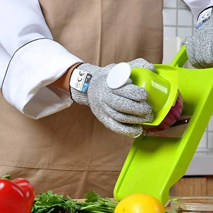 Grade 5 Cut Resistant Gloves – HPPE Safety Gloves for Kitchen, Glass Cutting & Gardening Protection