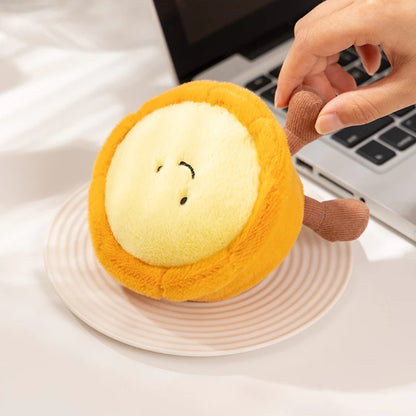 Cute Dessert Plush Toys – Soft Cake, Waffle, Pancake, Macaron, Éclair Stuffed Dolls for Kids Gift & Home Decor