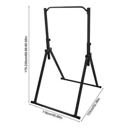 Adjustable Gymnastics Practice Bar – Carbon Steel Horizontal Bar for Home Workouts & Strength Training
