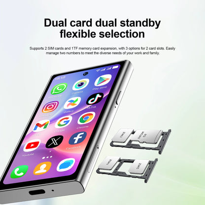 SERVO S27 Mini Android Smartphone - 4.0" Display, 2GB+16GB, 3G Dual SIM, WiFi, GPS & Face ID
