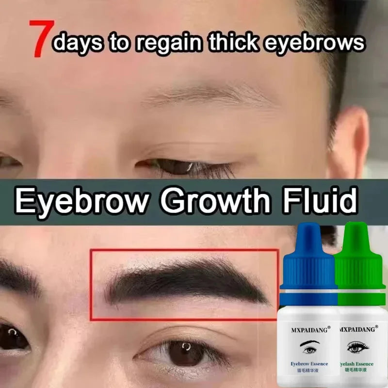 Fast Eyebrow & Eyelash Growth Serum – Hair Loss Prevention, Thicker Fuller Brows & Lashes Enhancer