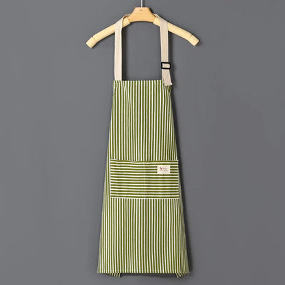 Kitchen Cooking & Baking Apron - Durable, Easy-Clean Protective Apron for Home Kitchens and Catering Services