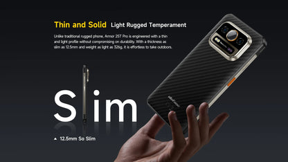 Ulefone Armor 25T Pro 5G Rugged Phone - Thermal Imaging, Android 14, 33W Fast Charging, 50MP+64MP, NFC, Waterproof Smartphone