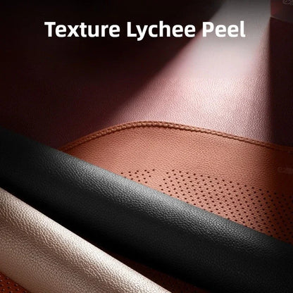 Universal Car Seat Cushion Cover - Four-Season Breathable Ventilated Half-Cover Seat Pad Set for Front or Rear Seats