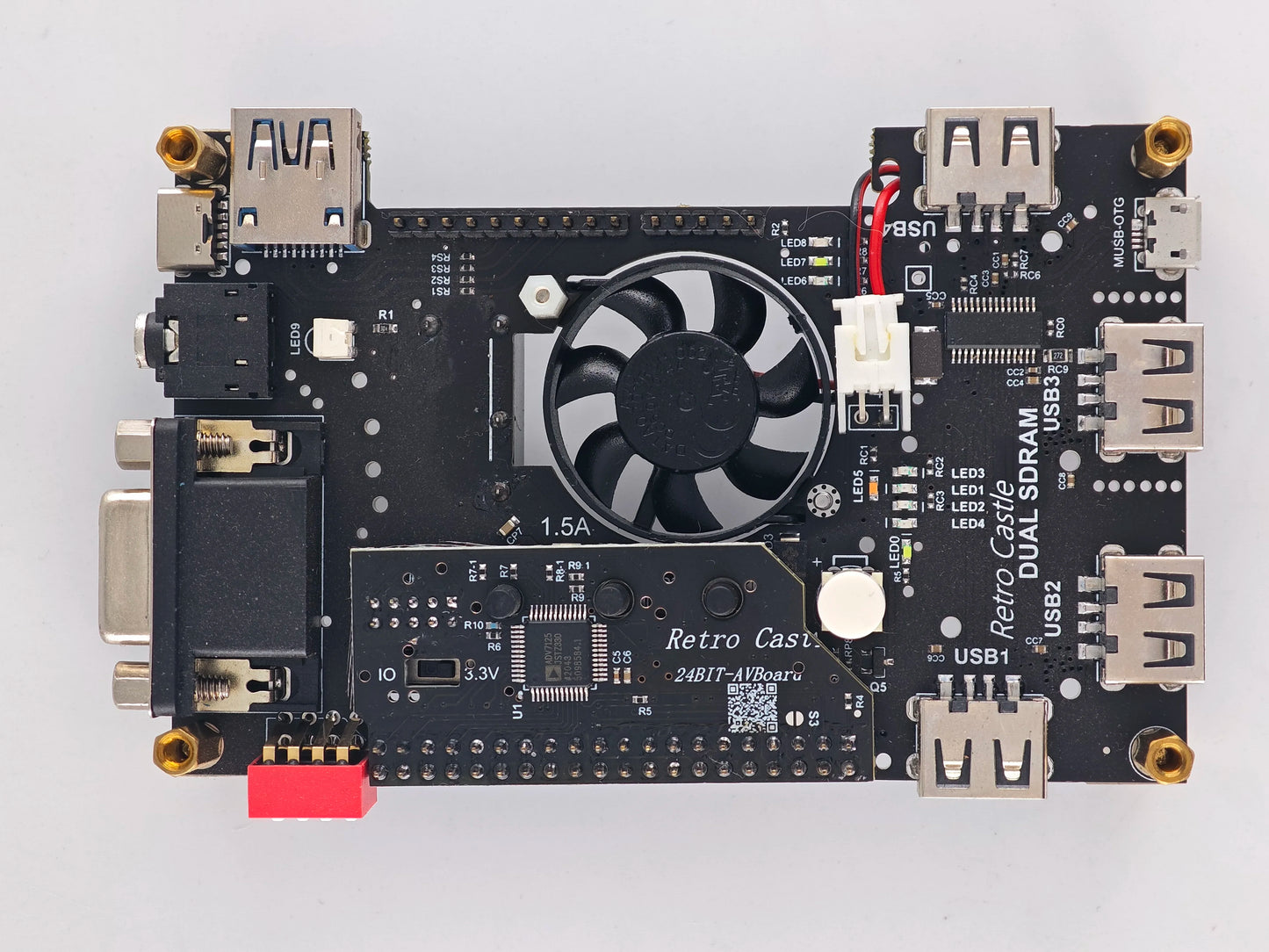 MisTer Analog IO Board Pro VGA Version — 2025 Edition