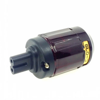 HiFi IEC Power Connector - Oyaide Rhodium & Gold Plated Copper C7 Mains Plug C-079 C-037 C-004 C-029 Female Socket