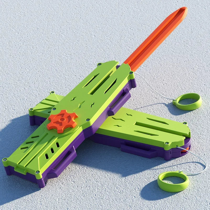 Parent-Child Telescopic Sword — Multiplayer Battle Fidget Toy | 3D Stress-Relief Toy