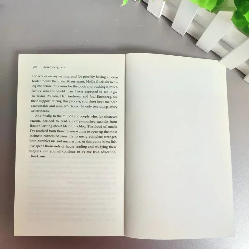 The Subtle Art of Not Giving a F*ck by Mark Manson – Self-Help Book on Happiness, Stress Relief & Personal Growth