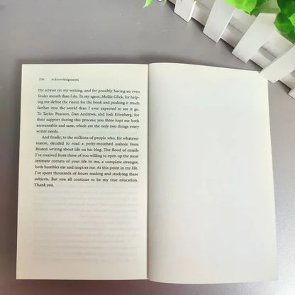 The Subtle Art of Not Giving a F*ck by Mark Manson – Self-Help Book on Happiness, Stress Relief & Personal Growth