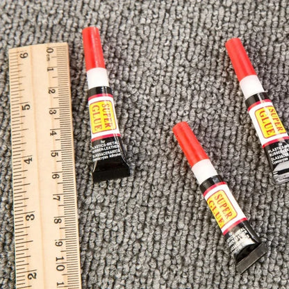 Epoxy Resin Super Glue 3/12-Piece Set - Strong Quick-Bond Adhesive for Shoe Repair, Plastic, Metal, and Home DIY Projects