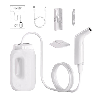 2.5L Portable Electric Bidet | Rechargeable Shataf Hand Sprayer for Personal Hygiene, Travel & Camping