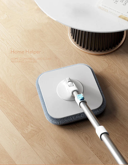 360° Spin Squeeze Mop for Floor Cleaning | Easy-Drain Household Mop with Handle | Home Cleaning Broom & Mop Tool Set