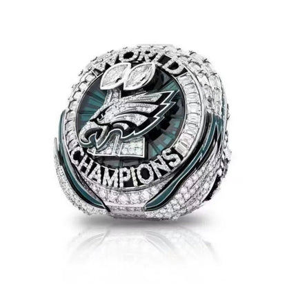 2025 Commemorative Stainless Steel Ring – Champion Rugby Gift for Boyfriend