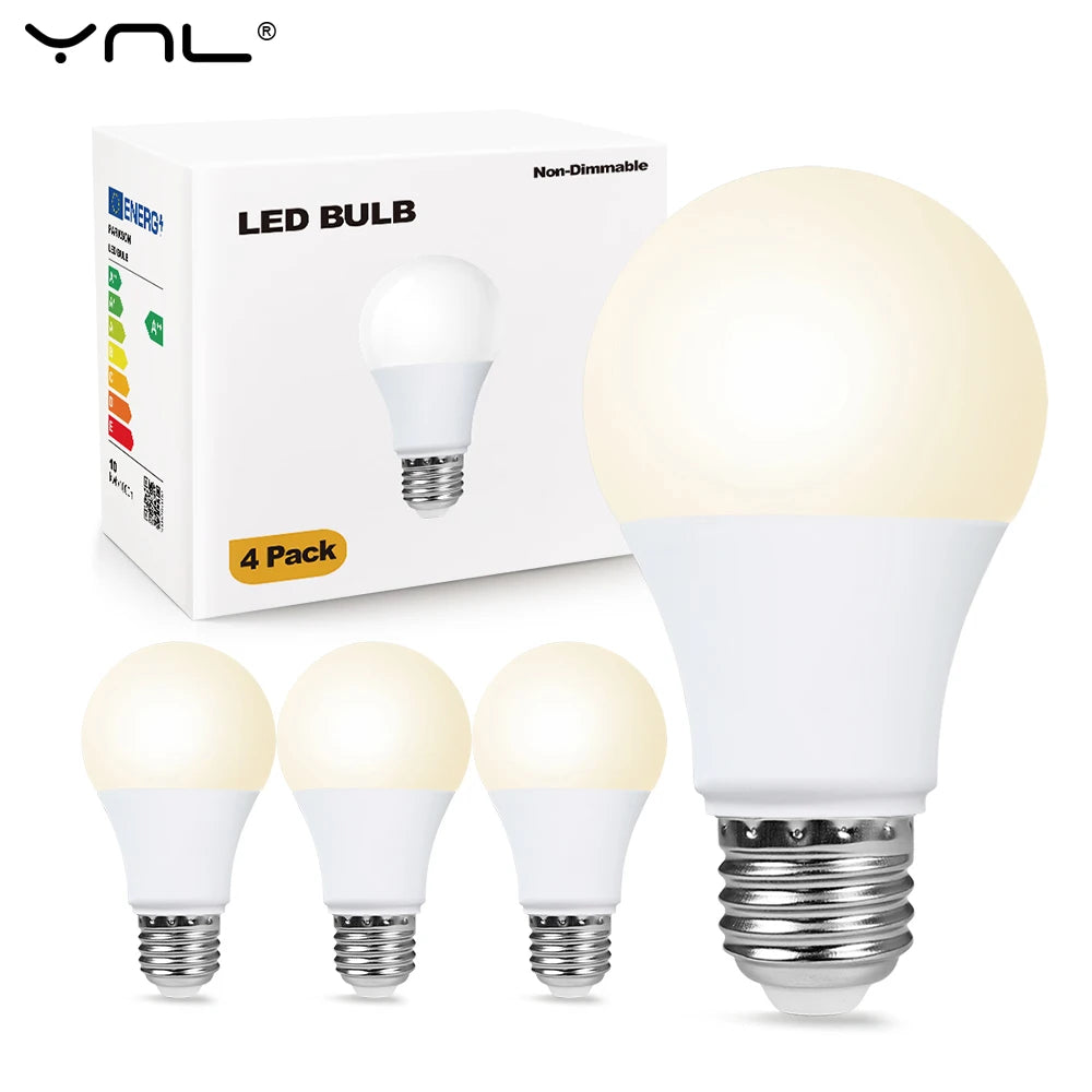 E27 LED Light Bulbs - AC 220V SMD2835 3W–18W Energy Saving Indoor Lamps