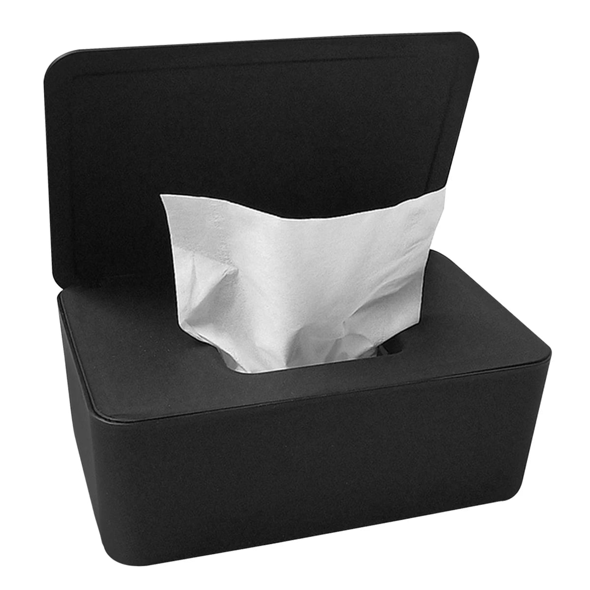 Portable Wet Tissue Box Dispenser with Lid – Dustproof Napkin & Tissue Holder for Baby, Car, and Home Use