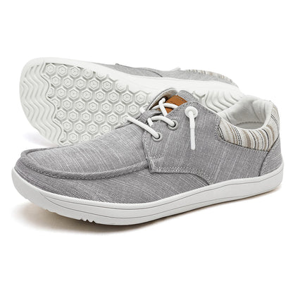 HOBIBEAR Men’s Barefoot Loafers – Lightweight Wide Toe Casual Sneakers for Women, Non-Slip Comfortable Boat Shoes   1/2
