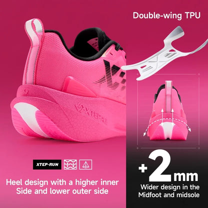 XTEP 2000km Marathon Running Shoes - Professional Cushioned Lightweight Breathable Sports Shoes