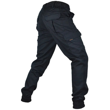 Men's Tactical Camouflage Joggers – Ripstop Cargo Pants for Outdoor Work and Hiking