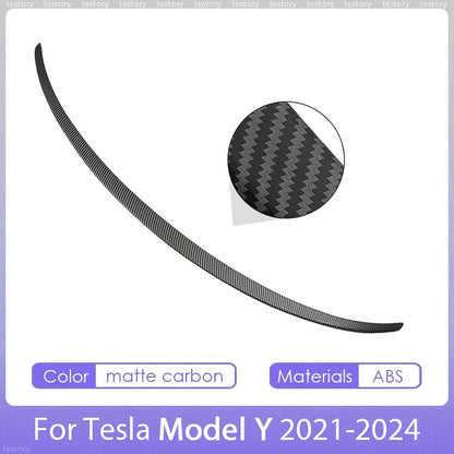 Tesla Spoiler Wing for Model Y & Model 3 Highland 2024 – ABS Rear Spoiler Accessory for Tesla 3/Y 2017–2024