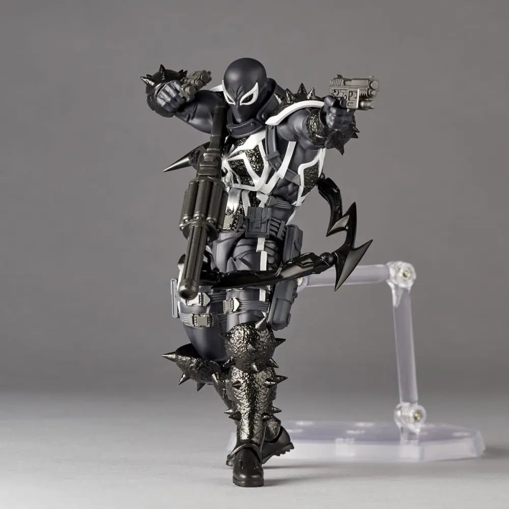 CT Toys Spider-Man SHF Agent Venom Figure — Yamaguchi Spider-Man Action Model, Collectible Desk Decor Toy Gift