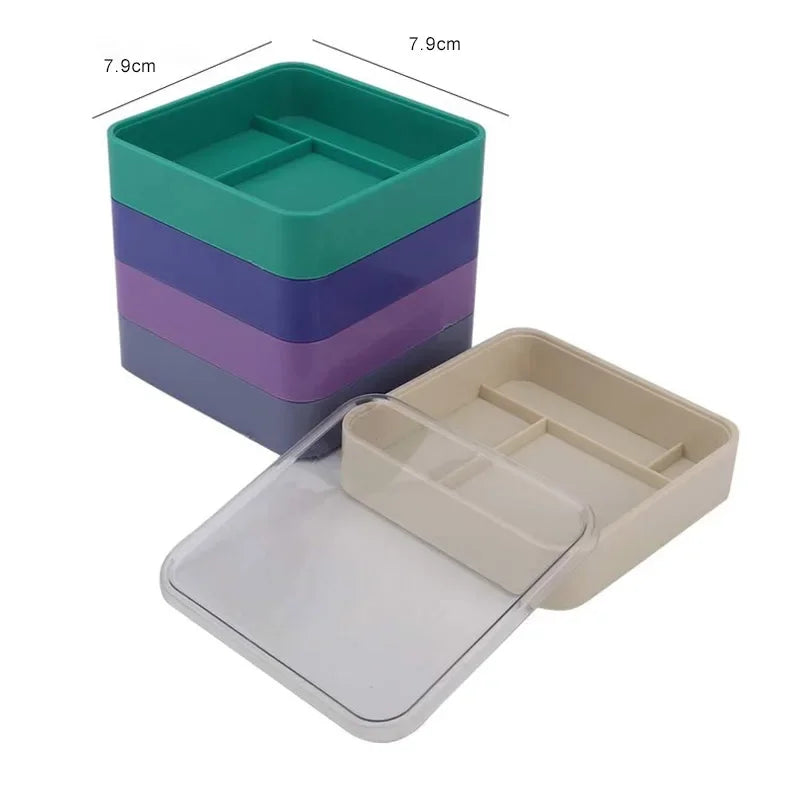 5-Layer Watch Parts Storage Box | Watchmaker Tool Organizer for Screws, Components & Movements