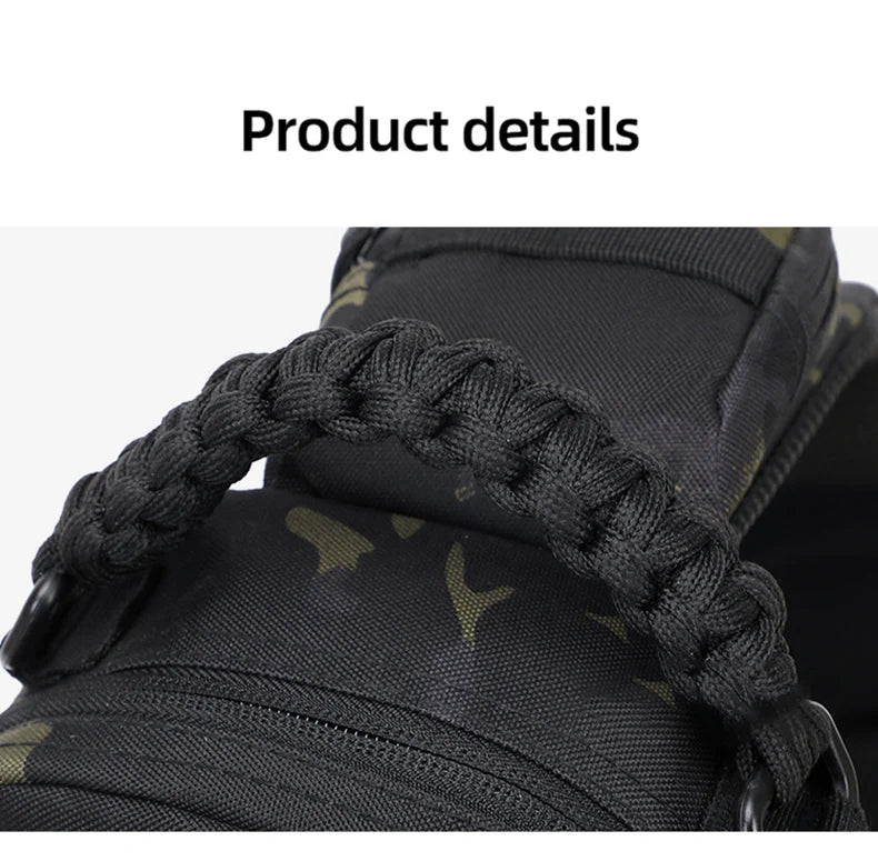 Camping Tactical Chest Bag – MOLLE Sling Backpack for Men, Outdoor Hiking, Cycling & Fishing