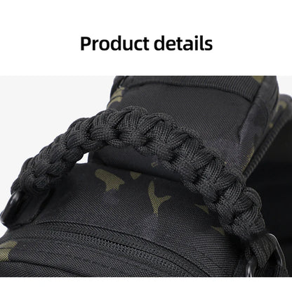 Camping Tactical Chest Bag – MOLLE Sling Backpack for Men, Outdoor Hiking, Cycling & Fishing