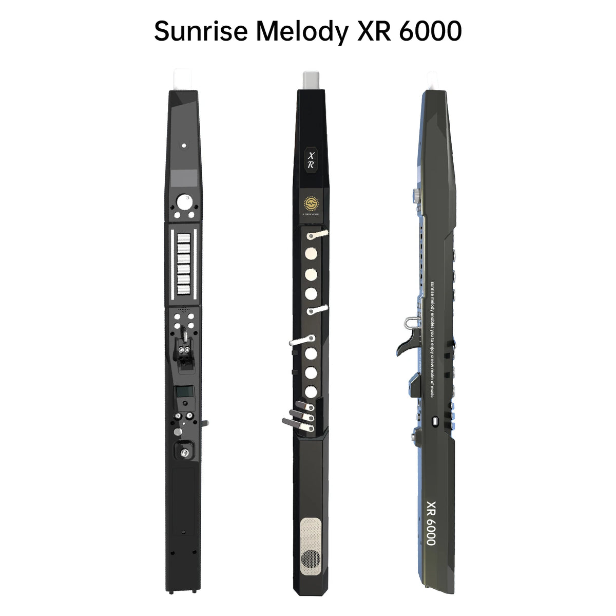 SUNRISE MELODY XR6000 EWI - 68 Timbres Digital Wind Instrument with Backpack & Neck Strap