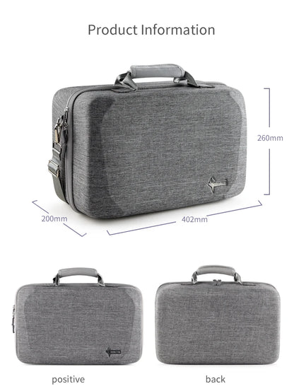 Hard Shell Carrying Case for PS5 – Protective Travel Bag for Console, Base & Accessories